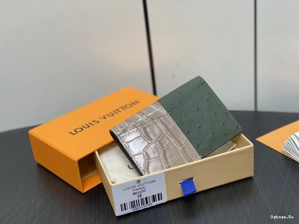 VUITTON Organizer-7.5*11.1*1 cm Pocket LOUIS 0225